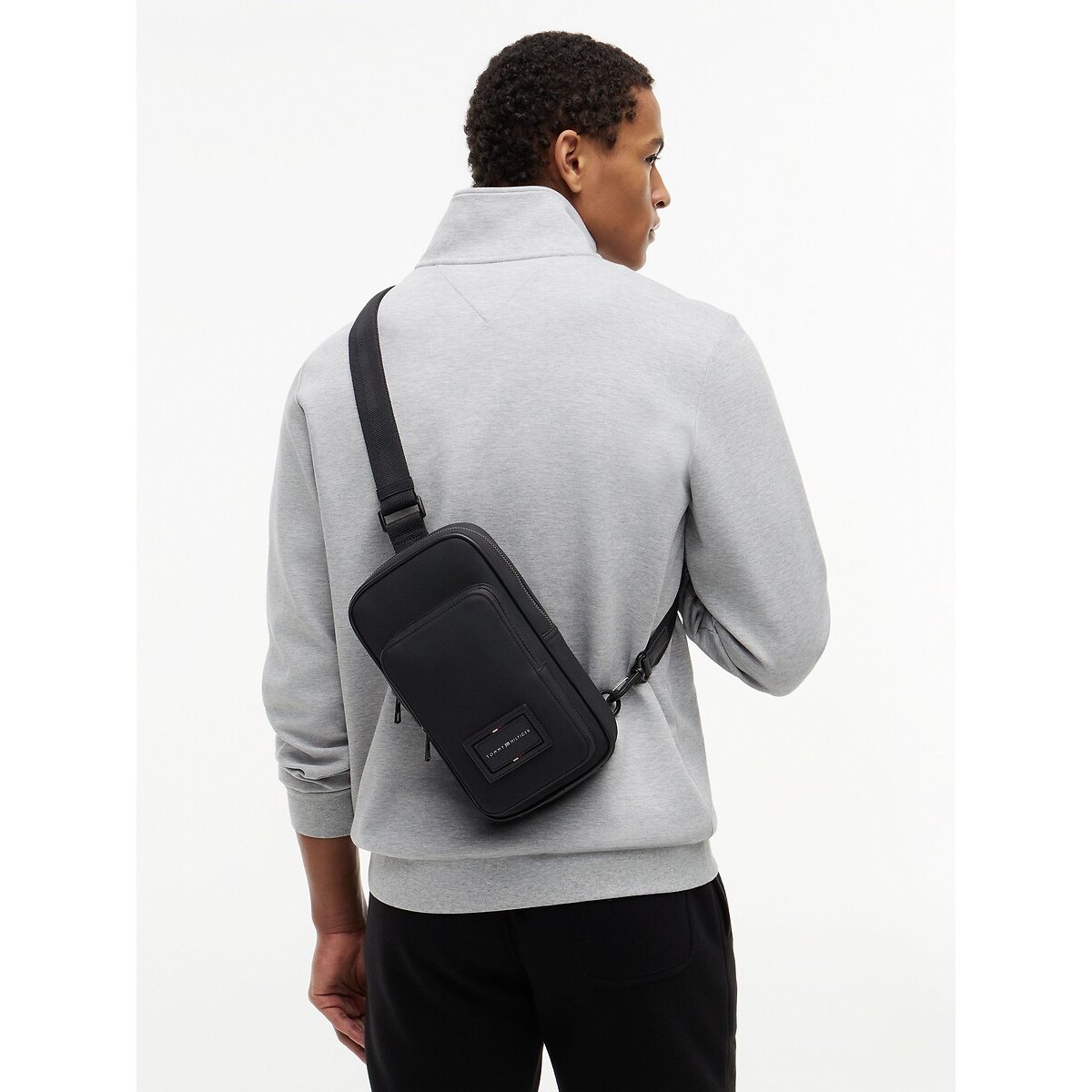 Sac à bandoulière, Foundation Sling Pack noir, TOMMY HILFIGER