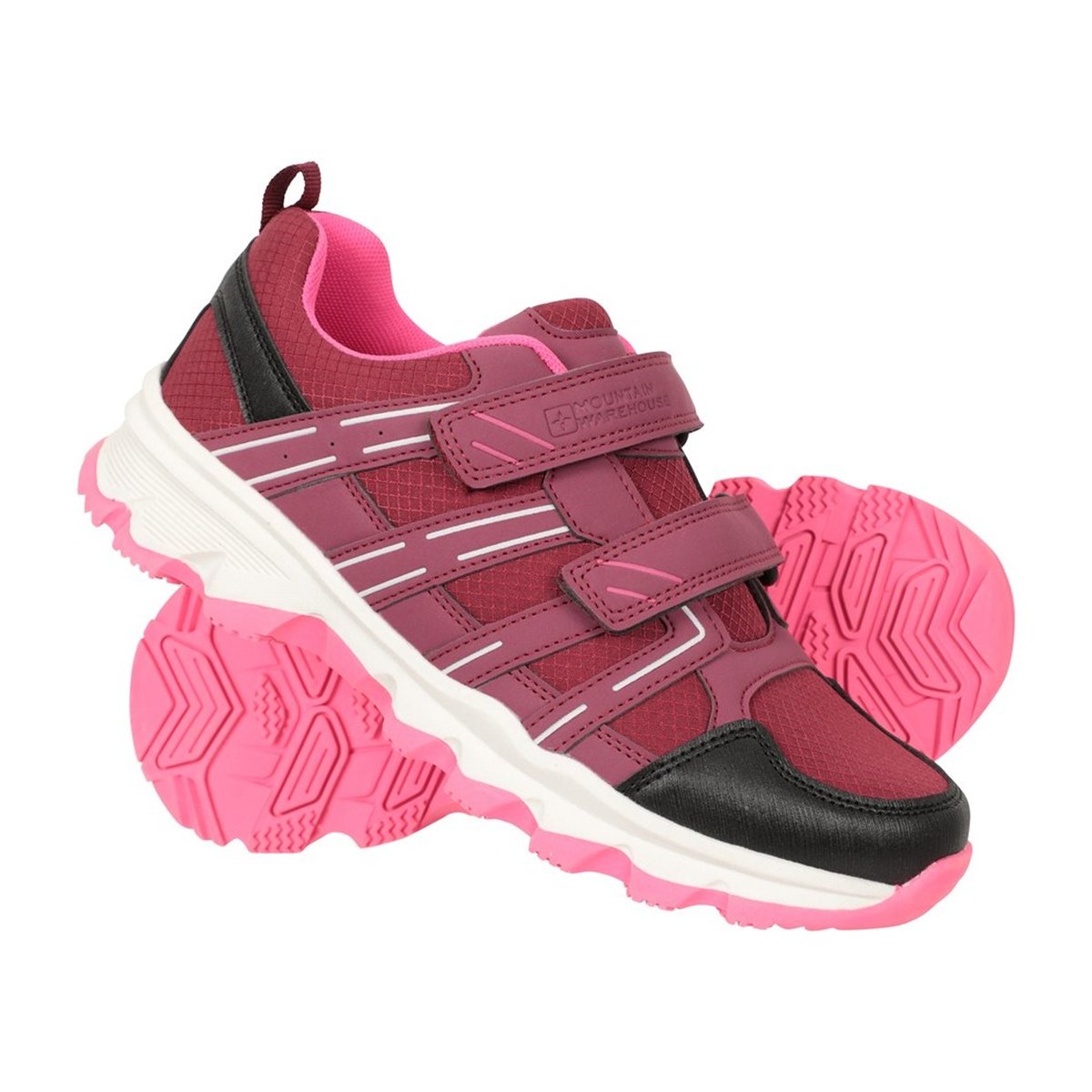 Chaussures de marche CANNONBALL rouge framboise, MOUNTAIN WAREHOUSE
