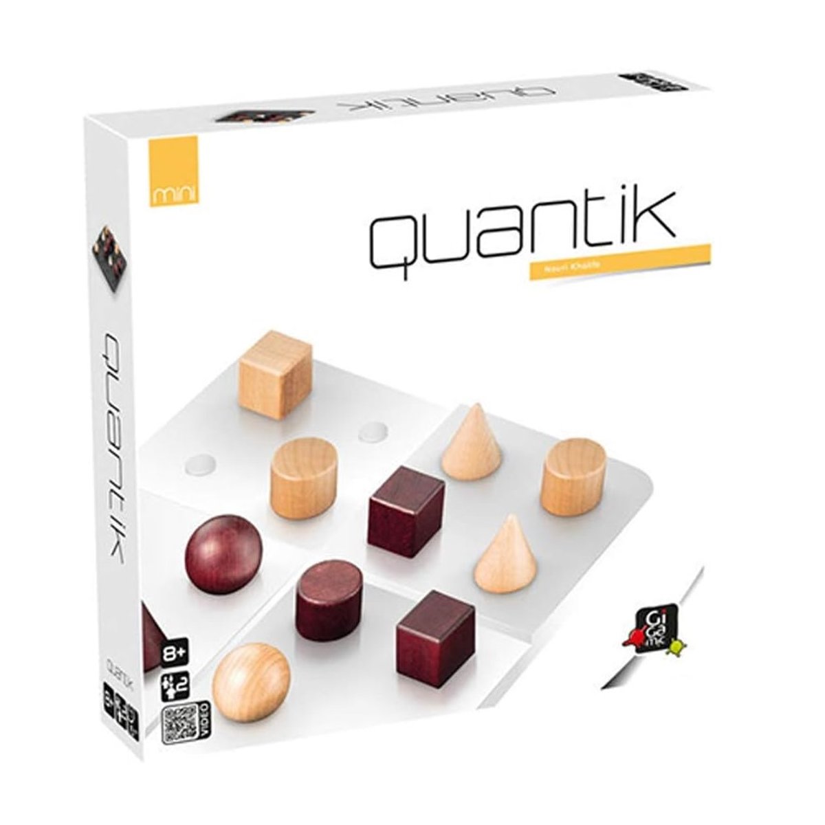 Quantik Mini marron, GIGAMIC