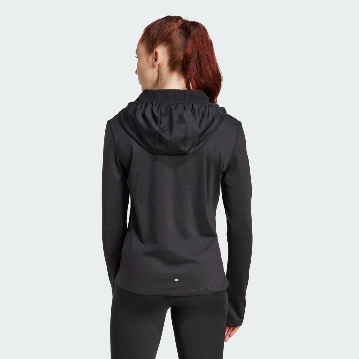 Sweat-Shirt À Capuche Demi-Zip Hiver Own The Run Sweat-Shirt À Capuche Demi-Zip Hiver Own The Run black, adidas Performance