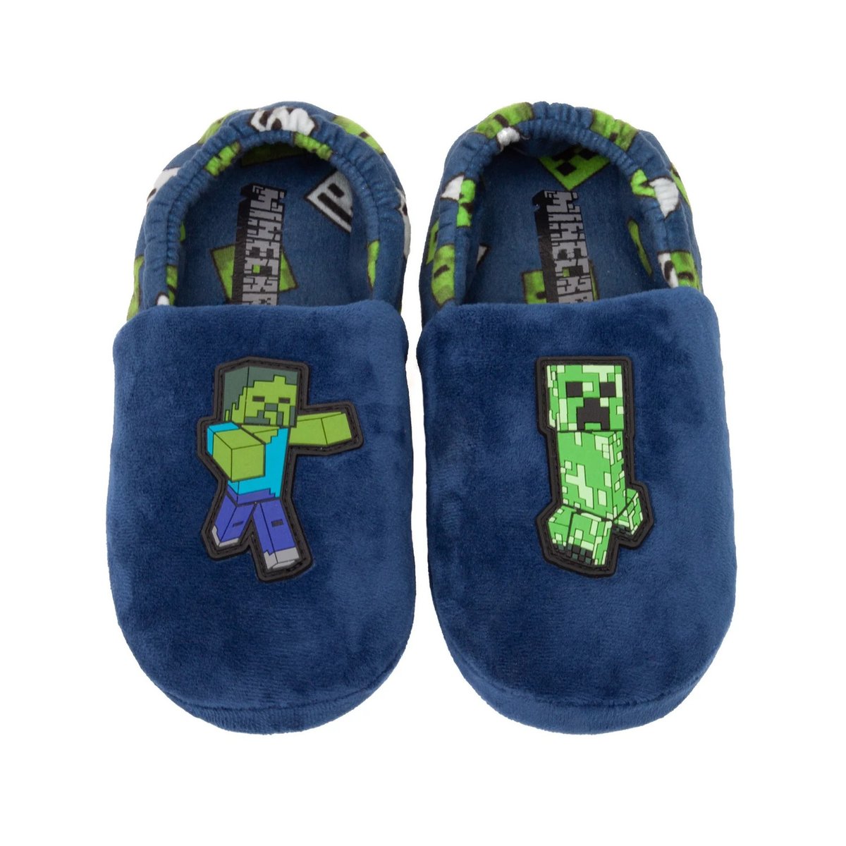 Chaussons bleu, MINECRAFT