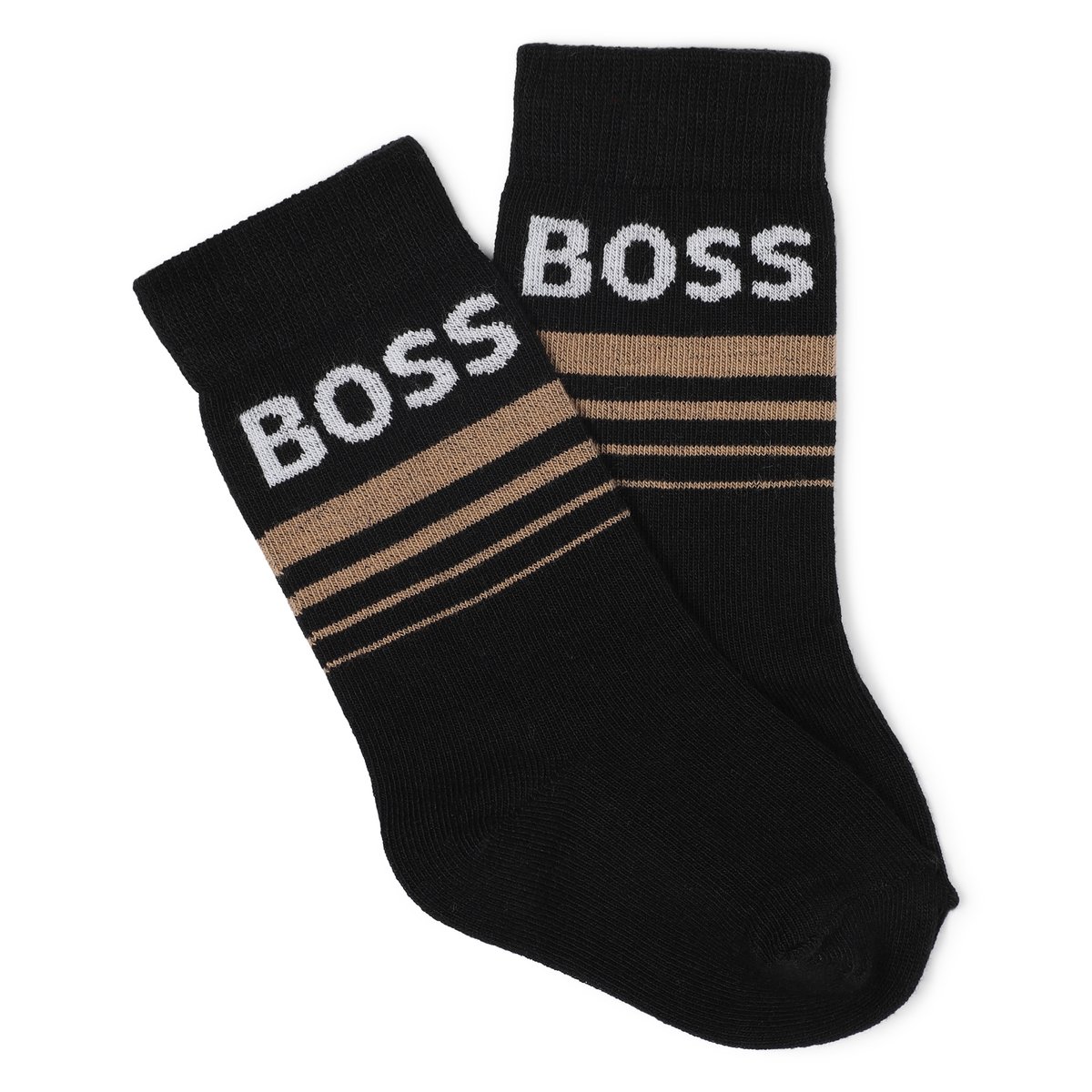 Pack de 2 paires de chaussettes black, BOSS KIDSWEAR
