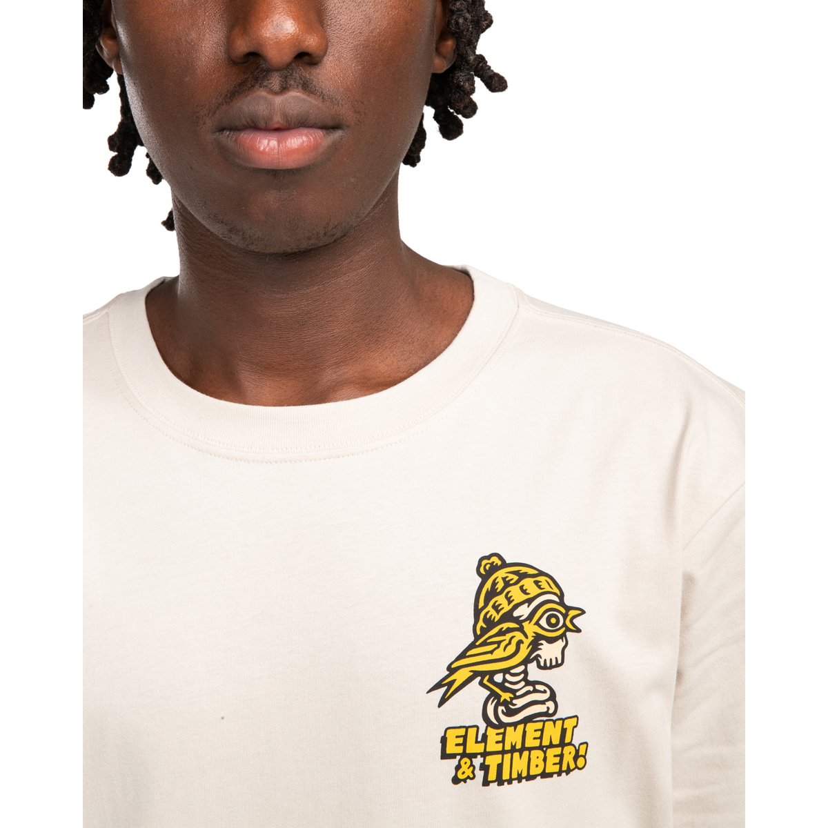T-shirt à manches courtes BIRDS EYE beige oat milk, ELEMENT
