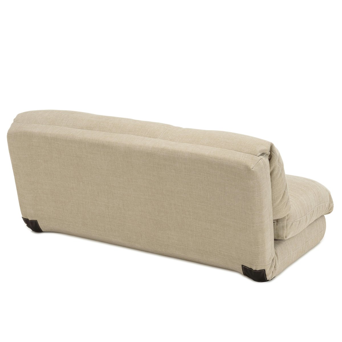 Chauffeuse 2 places convertible en tissu ASTORI beige, PIER IMPORT