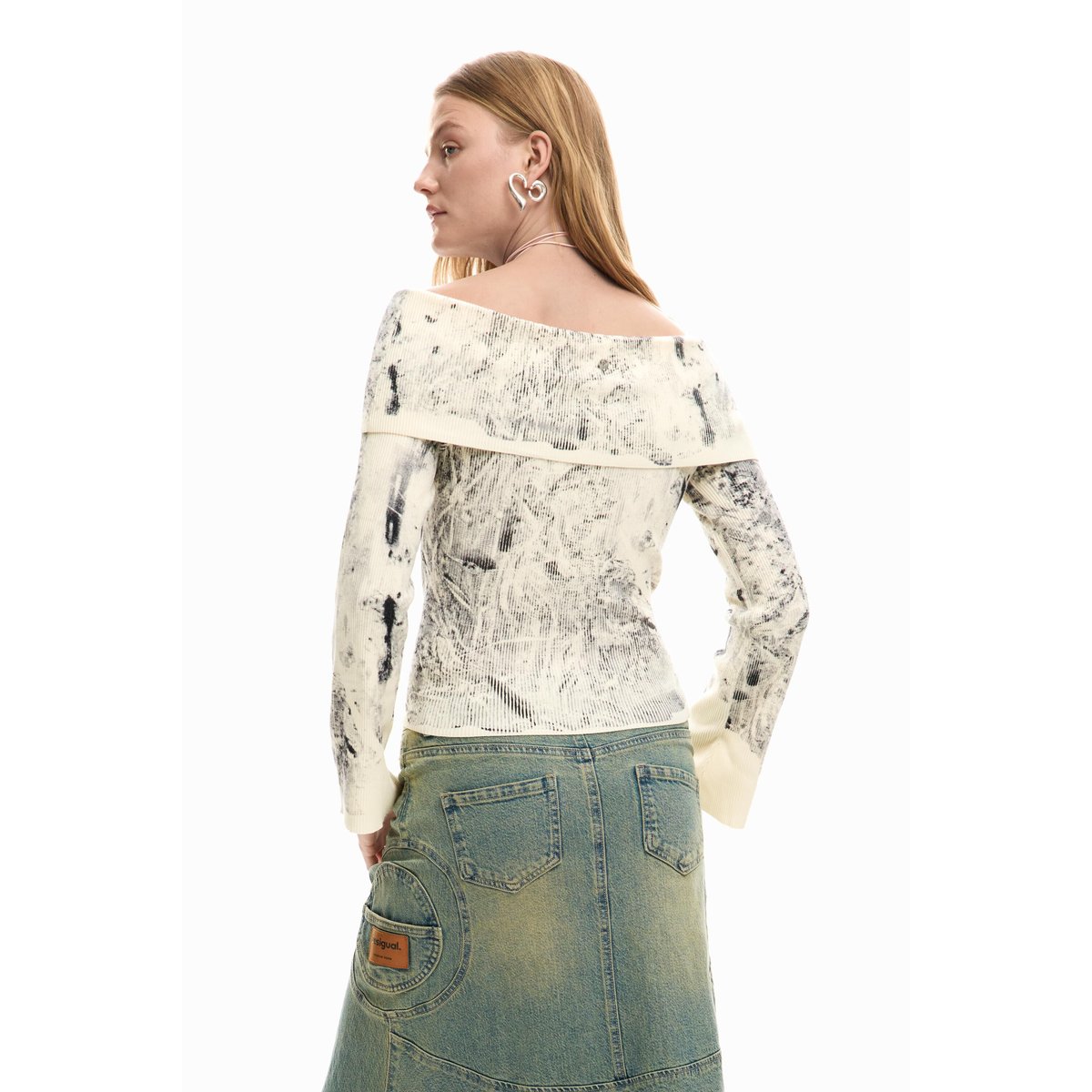 Pull fin oslo gris, DESIGUAL