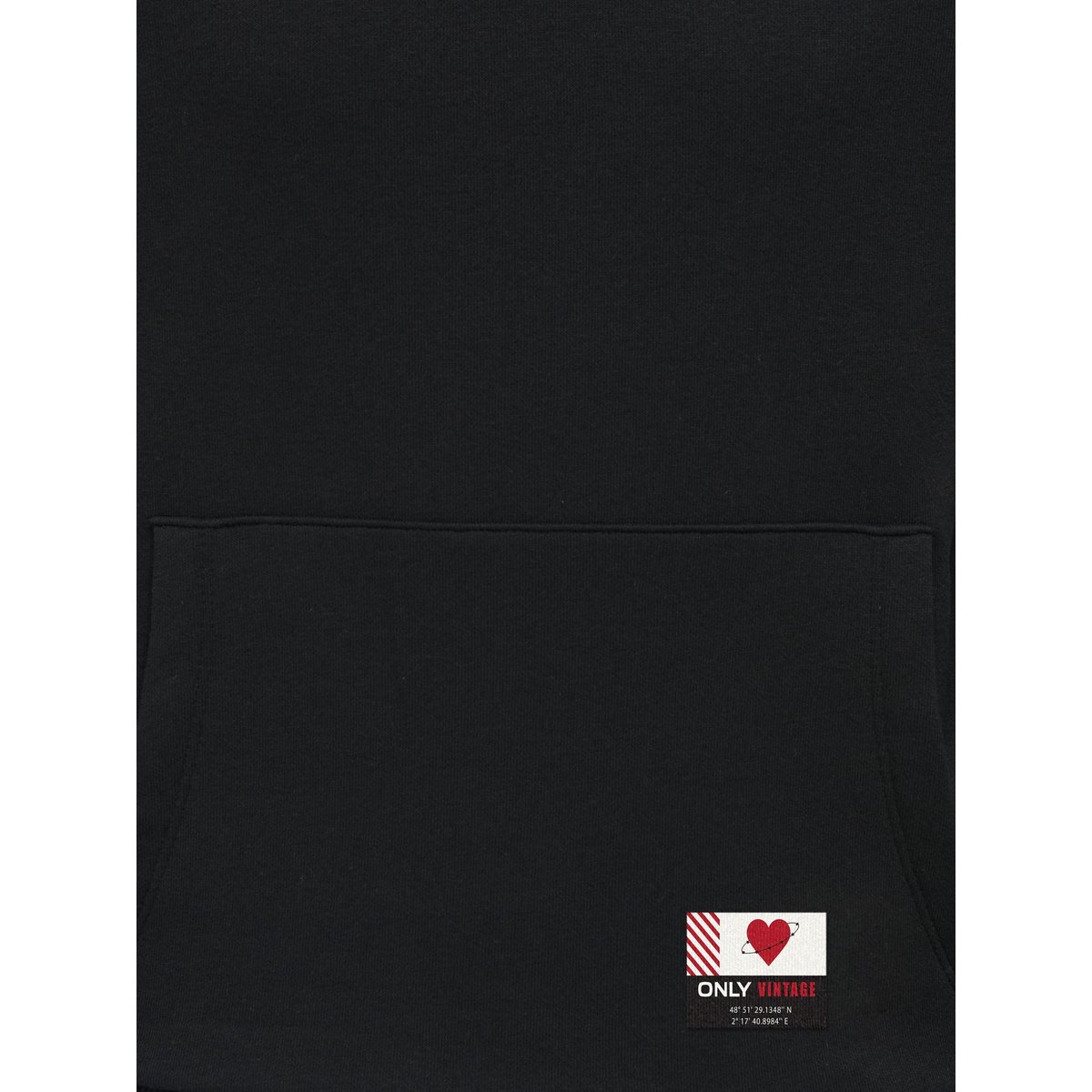 Sweat À Capuche black 1, KIDS ONLY