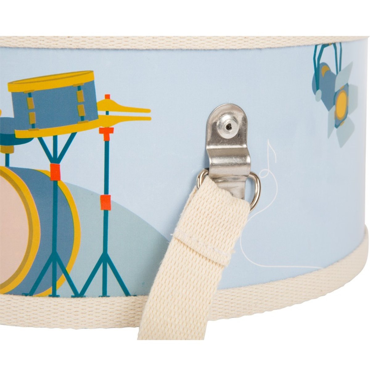 Tambour Groovy Beats bleu, SMALL FOOT COMPANY