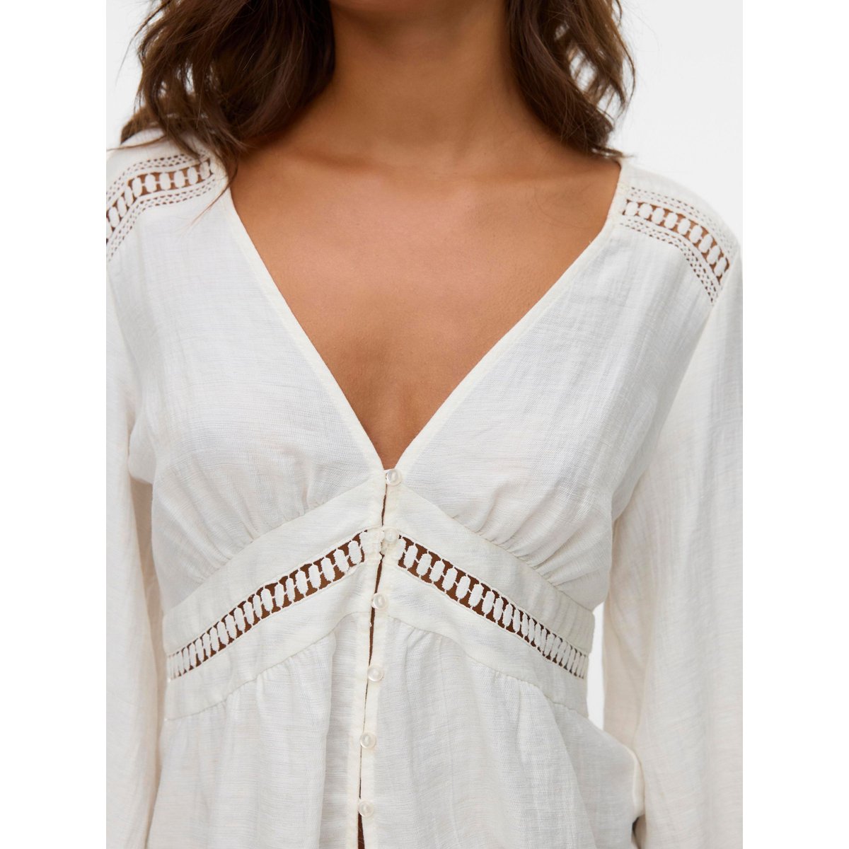 Top oatmeal, VERO MODA