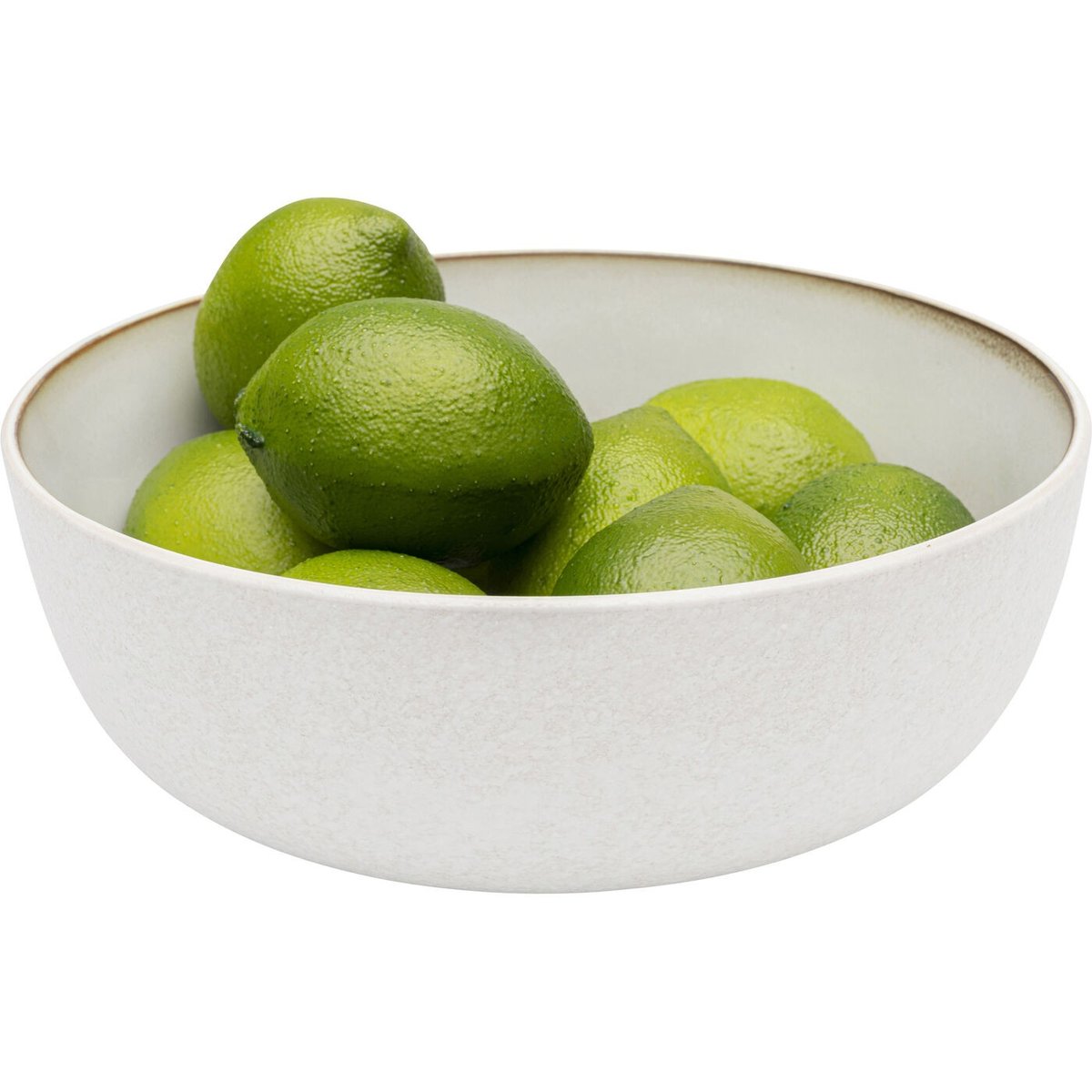 Lot de 4 bols en grès, ELIO blanc, KARE DESIGN