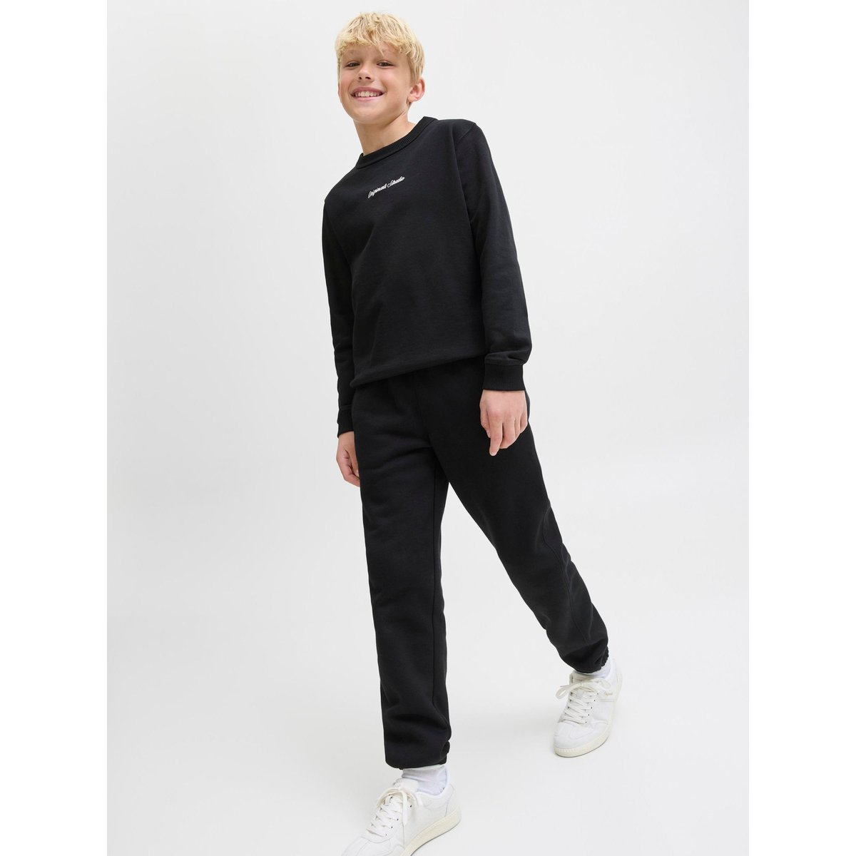 Pantalon Coupe Décontractée noire - black, JACK & JONES JUNIOR