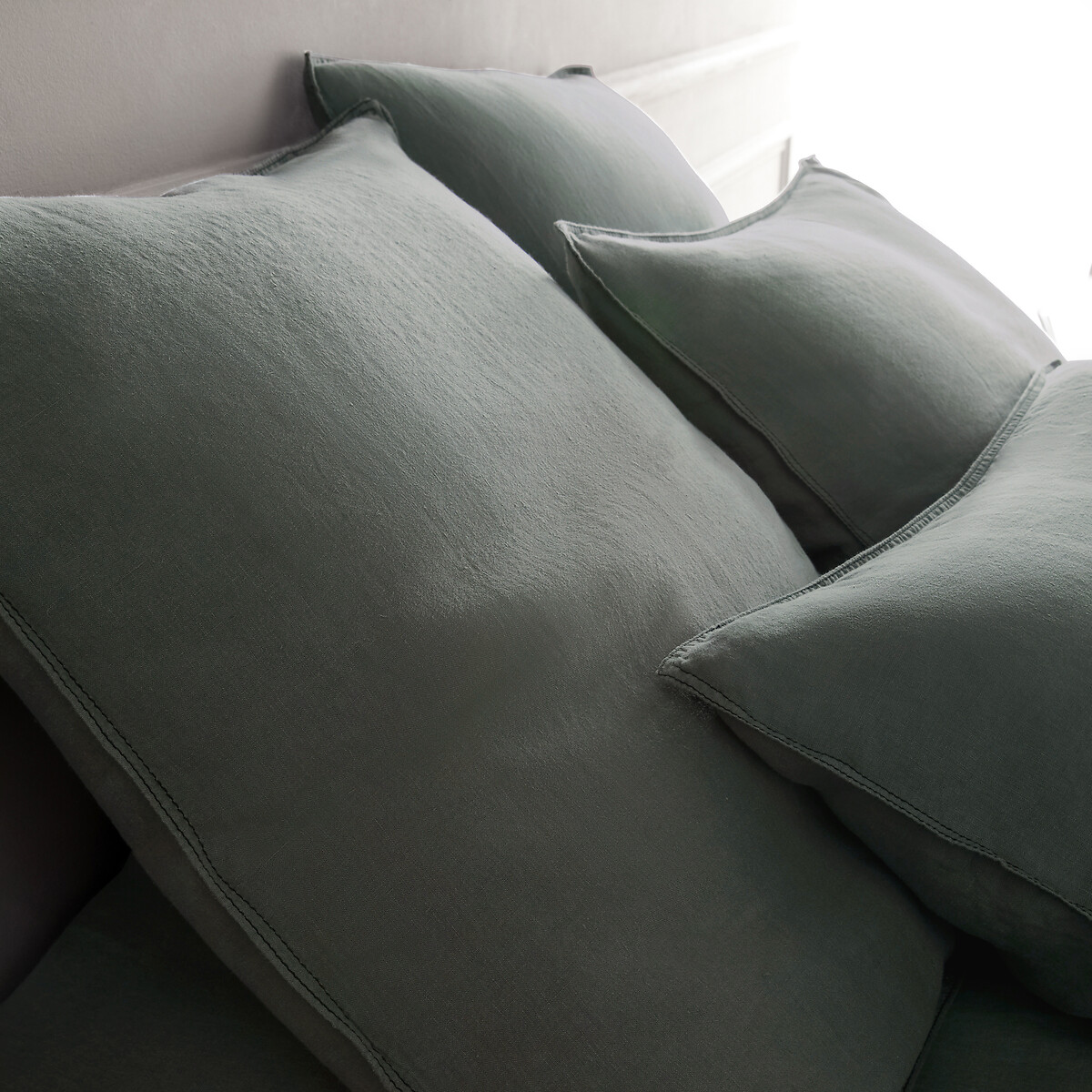 Housse de couette chanvre lavé, Helm romarin, AM.PM