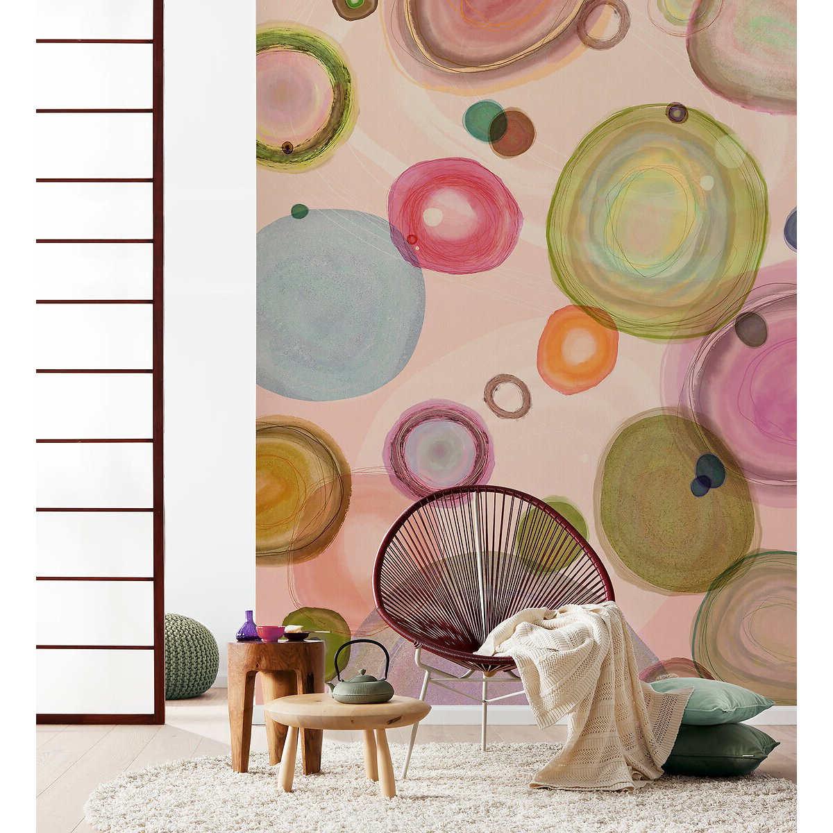 Papel de parede Microcosmos, INTERELIFE multicolor, INTERELIFE