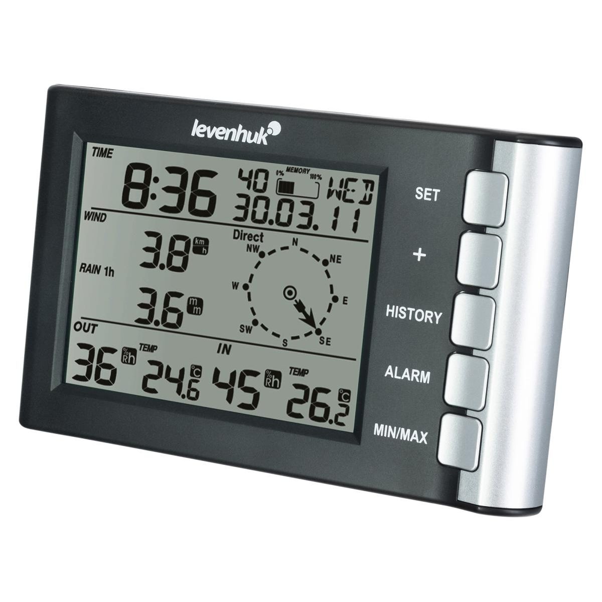 Station météo Levenhuk Wezzer PRO LP240 couleur unique, LEVENHUK