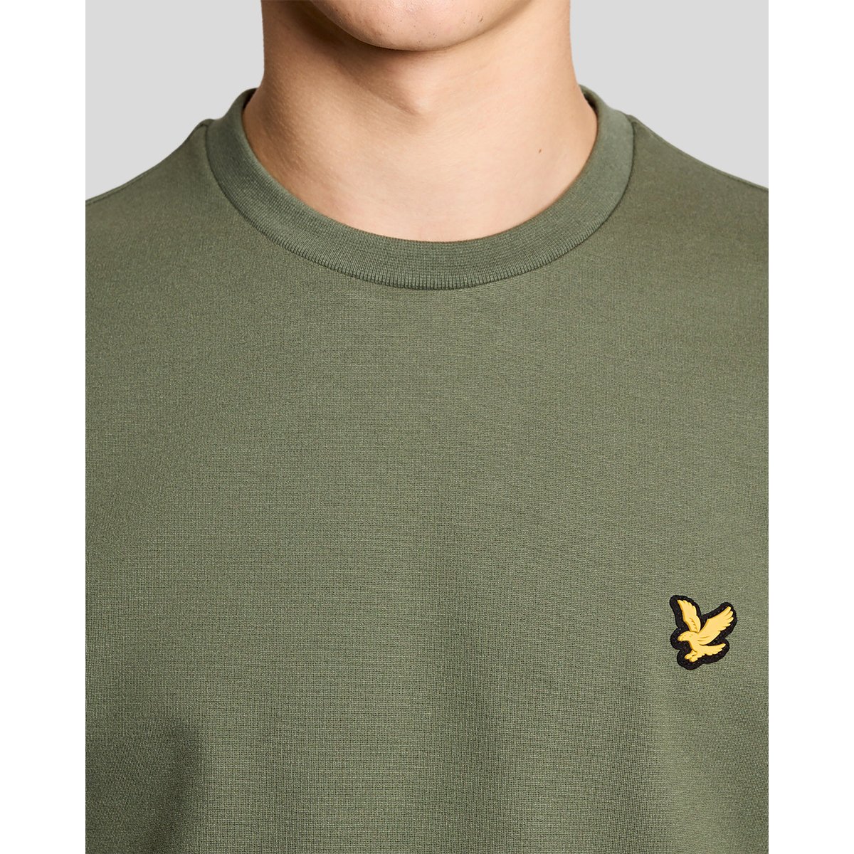 Sweat-shirt Sports léger vert cactus, LYLE & SCOTT