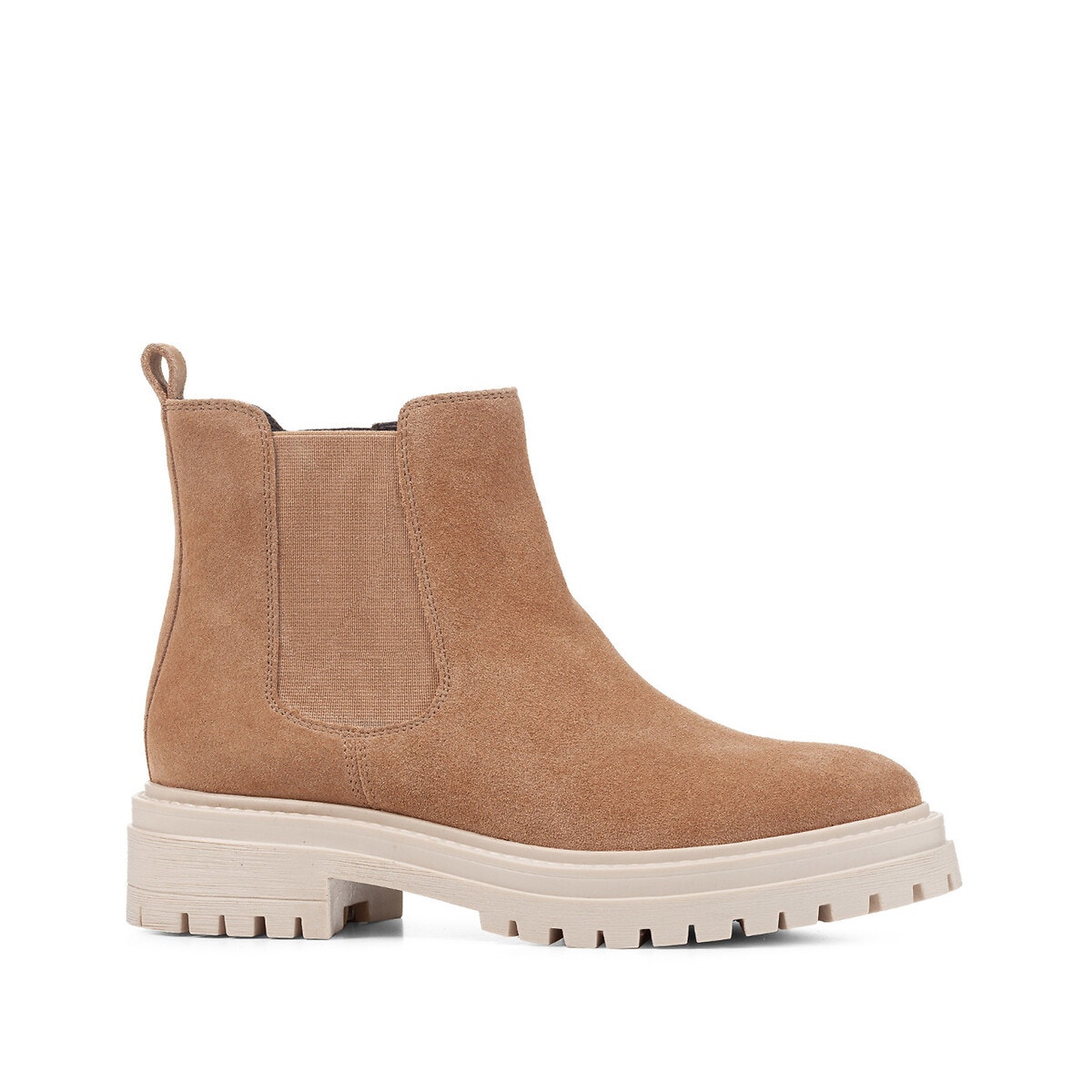 Boots chelsea respirantes Iridea camel, GEOX