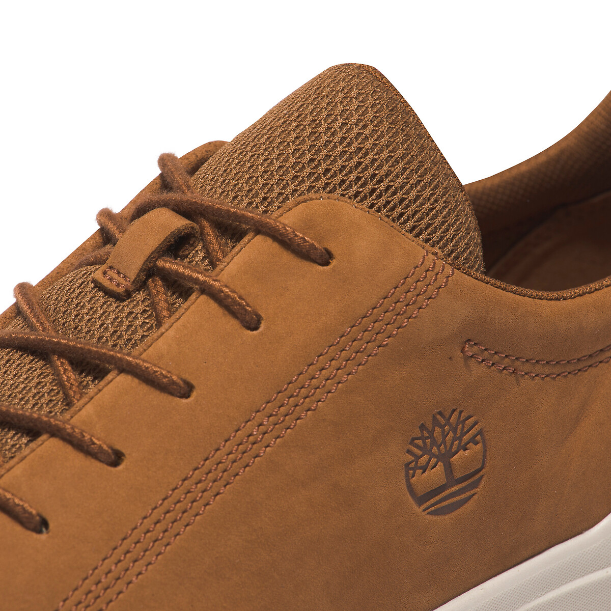 Baskets en cuir SENECA BAY LOW LACE camel, TIMBERLAND