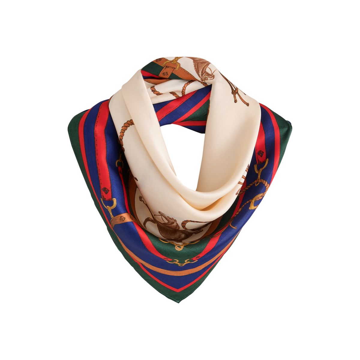 Foulard carré léger héritage de la marine, NEXT