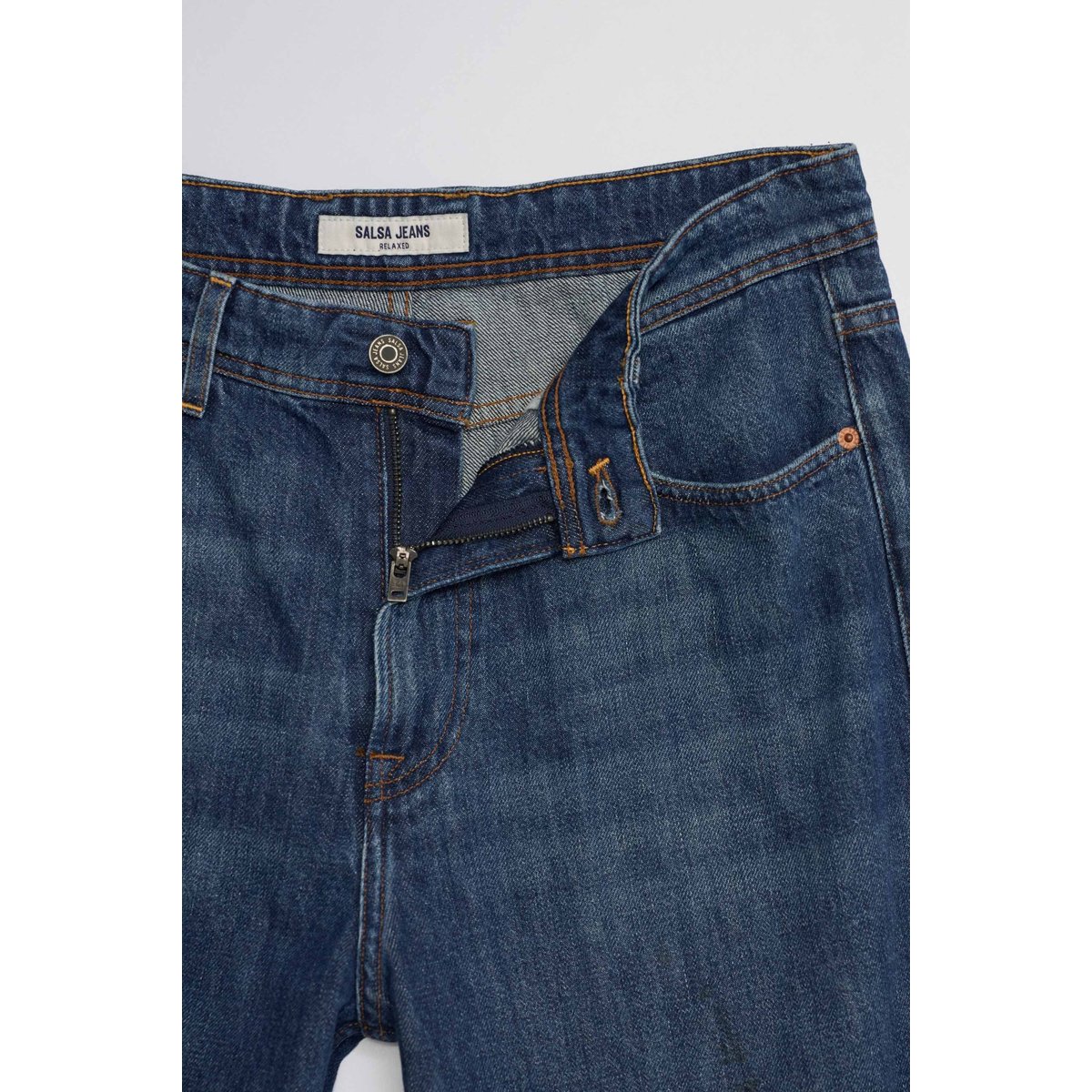 JEAN RELAXED FIT bleu vintage, SALSA JEANS