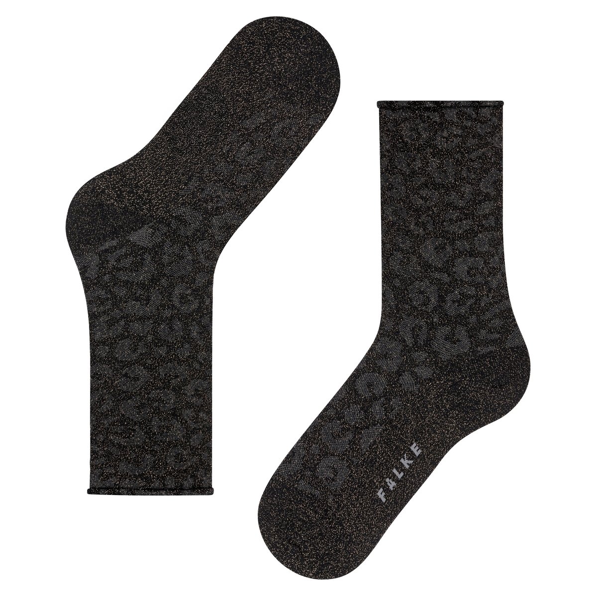 Chaussettes Shiny Special Edition noir basique, FALKE