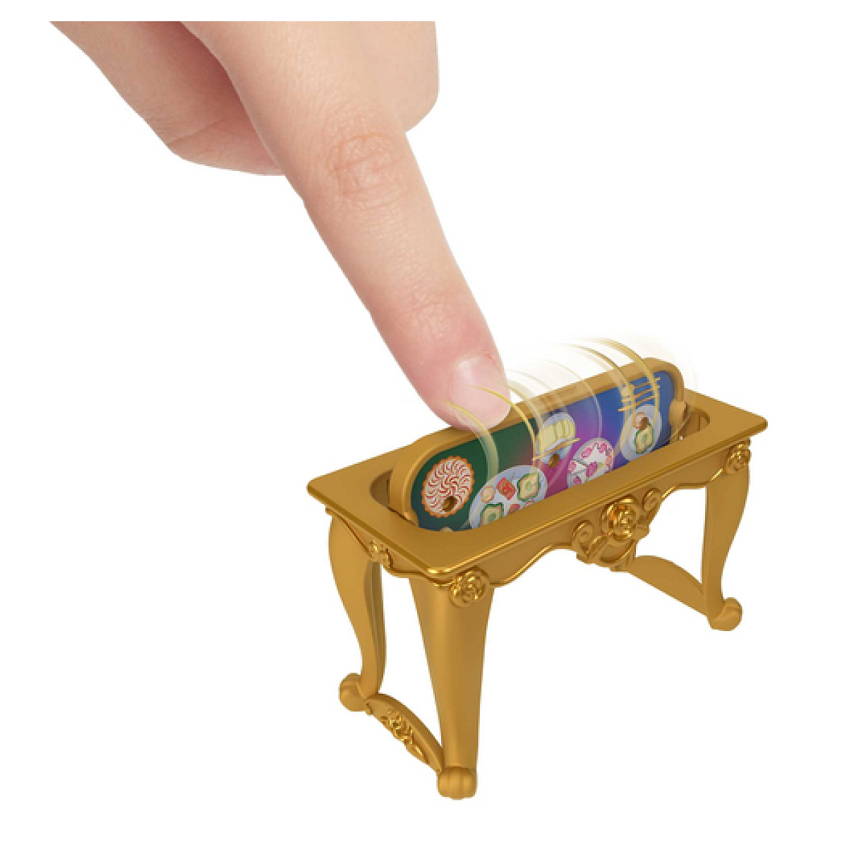 Coffret Le Chateau de Belle mini princesse couleur unique, MATTEL