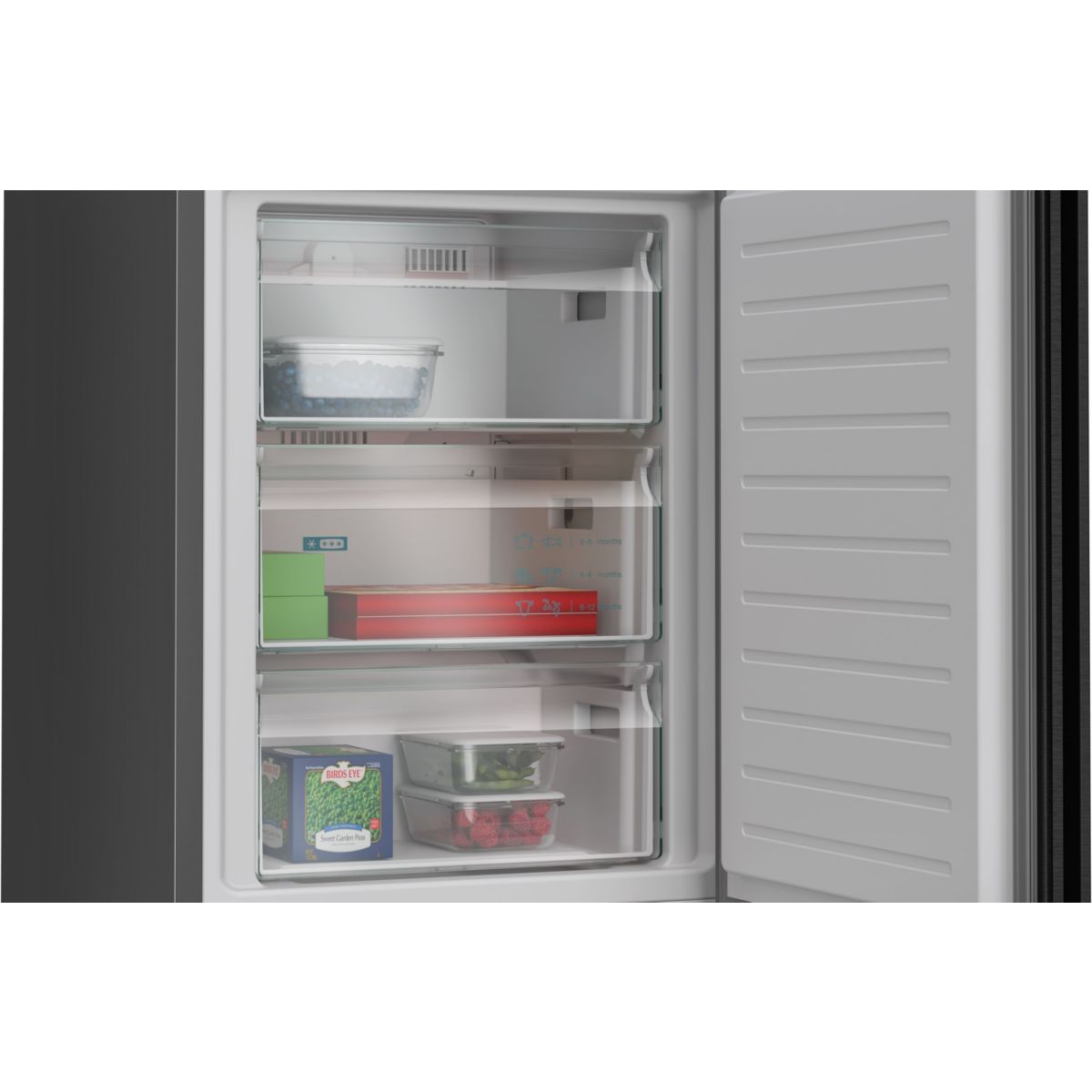 Réfrigérateur combiné KG39NVXAG couleur unique, SIEMENS