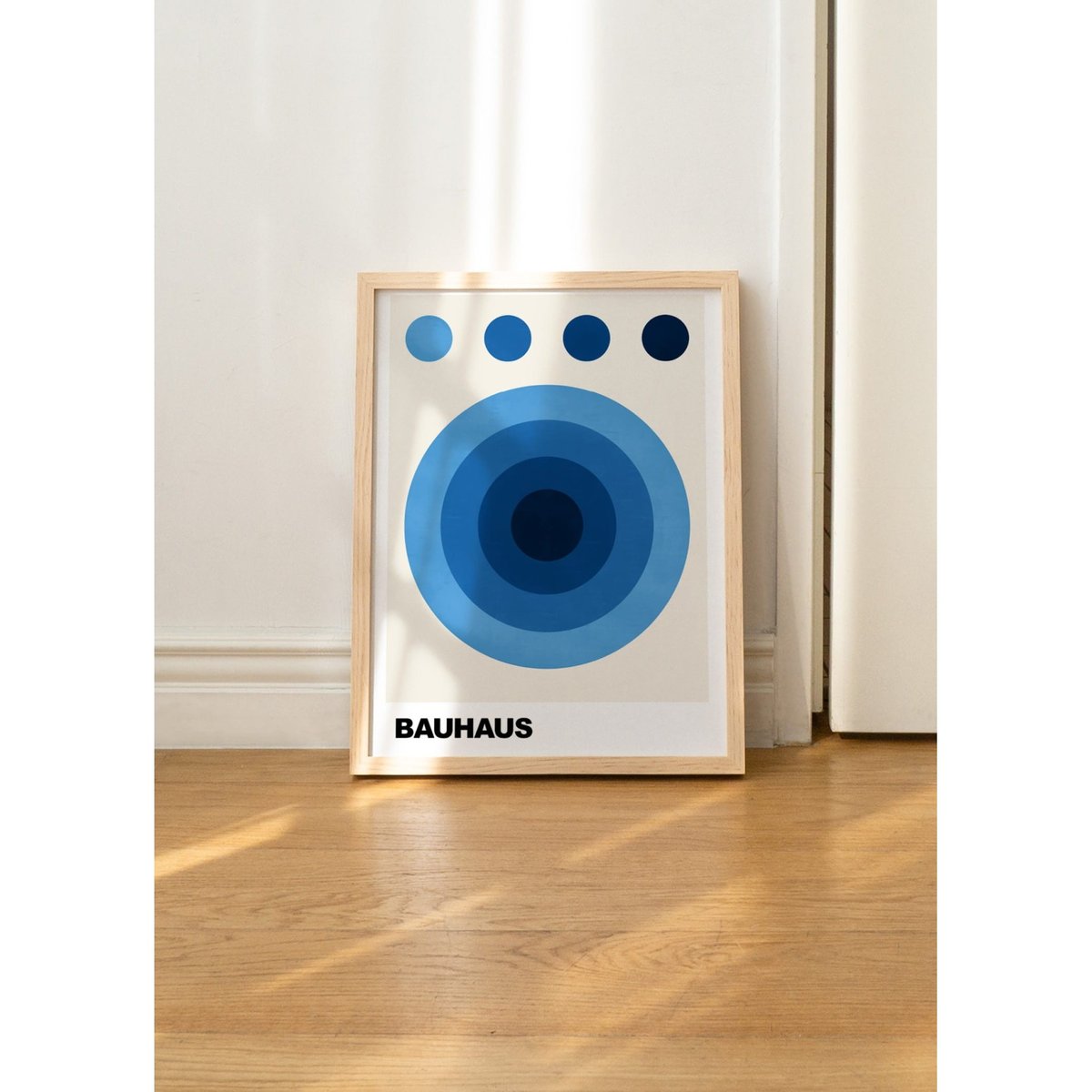 Affiche Bauhaus 37 blanc, L'AFFICHERIE