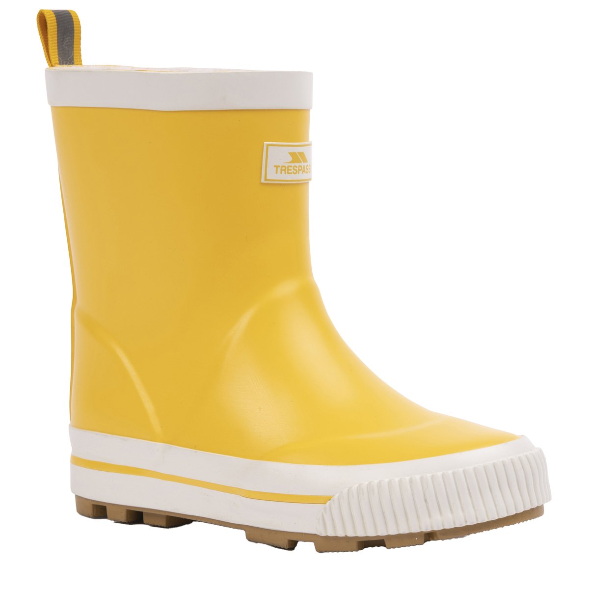Bottes de pluie avec logo SAMMY jaune clair, TRESPASS