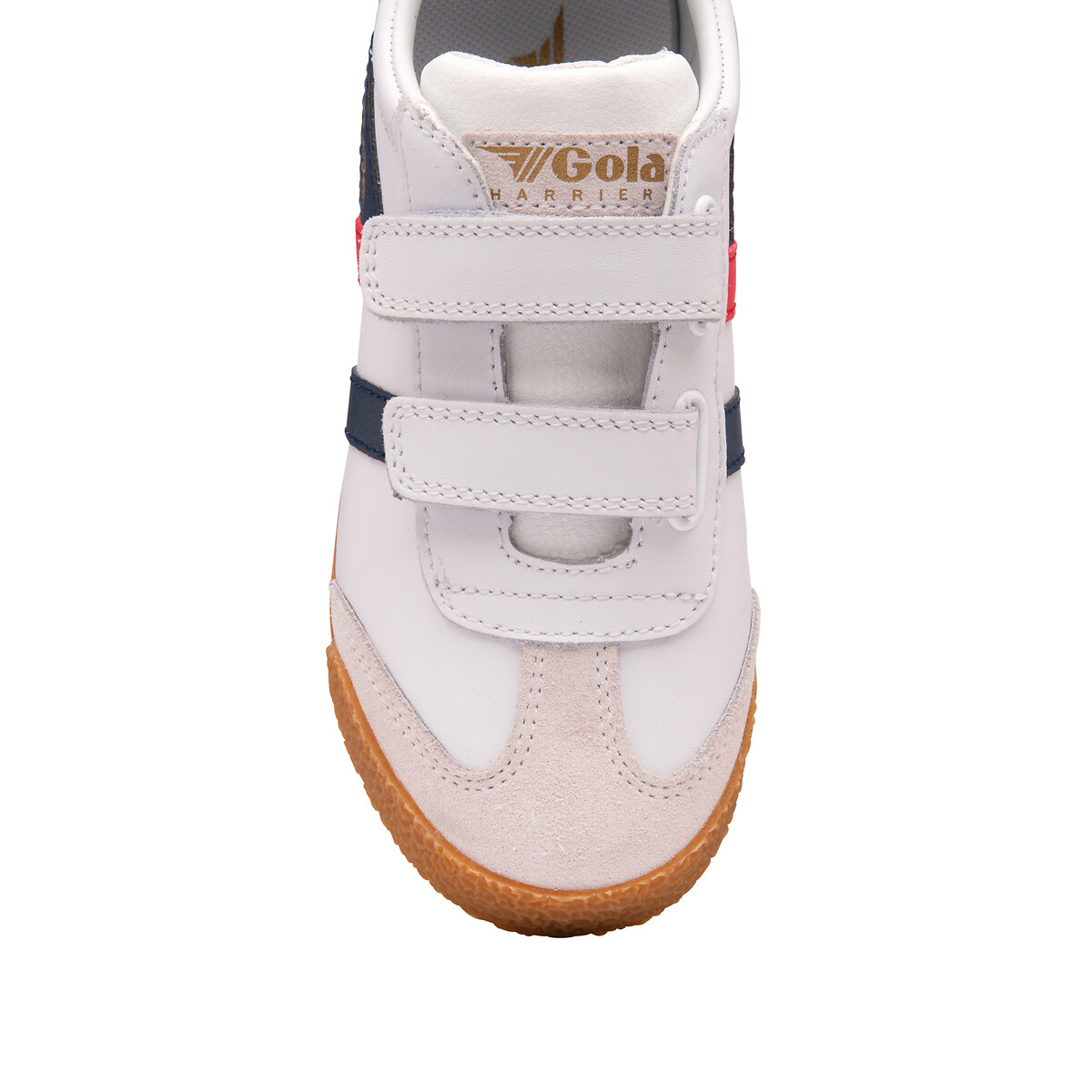 Baskets en cuir Harrier Leather Strap blanc, GOLA