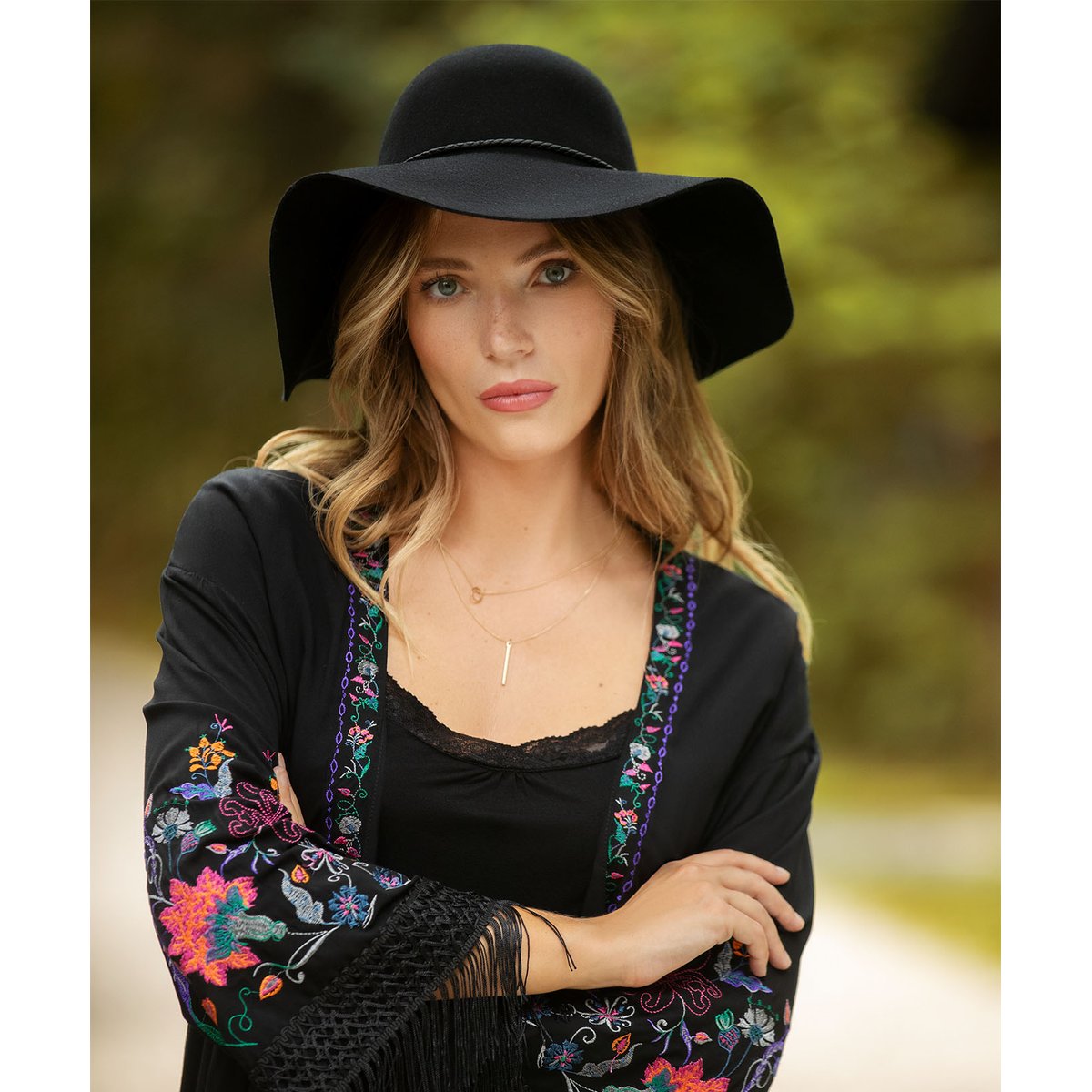 Chapeau Bord Souple Laine Automnal noir, JOE BROWNS