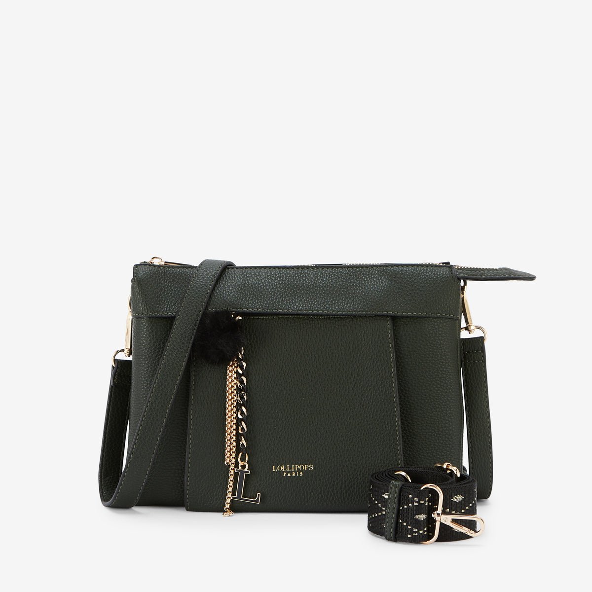 Sac multi poches  Roy doré,vert, LOLLIPOPS