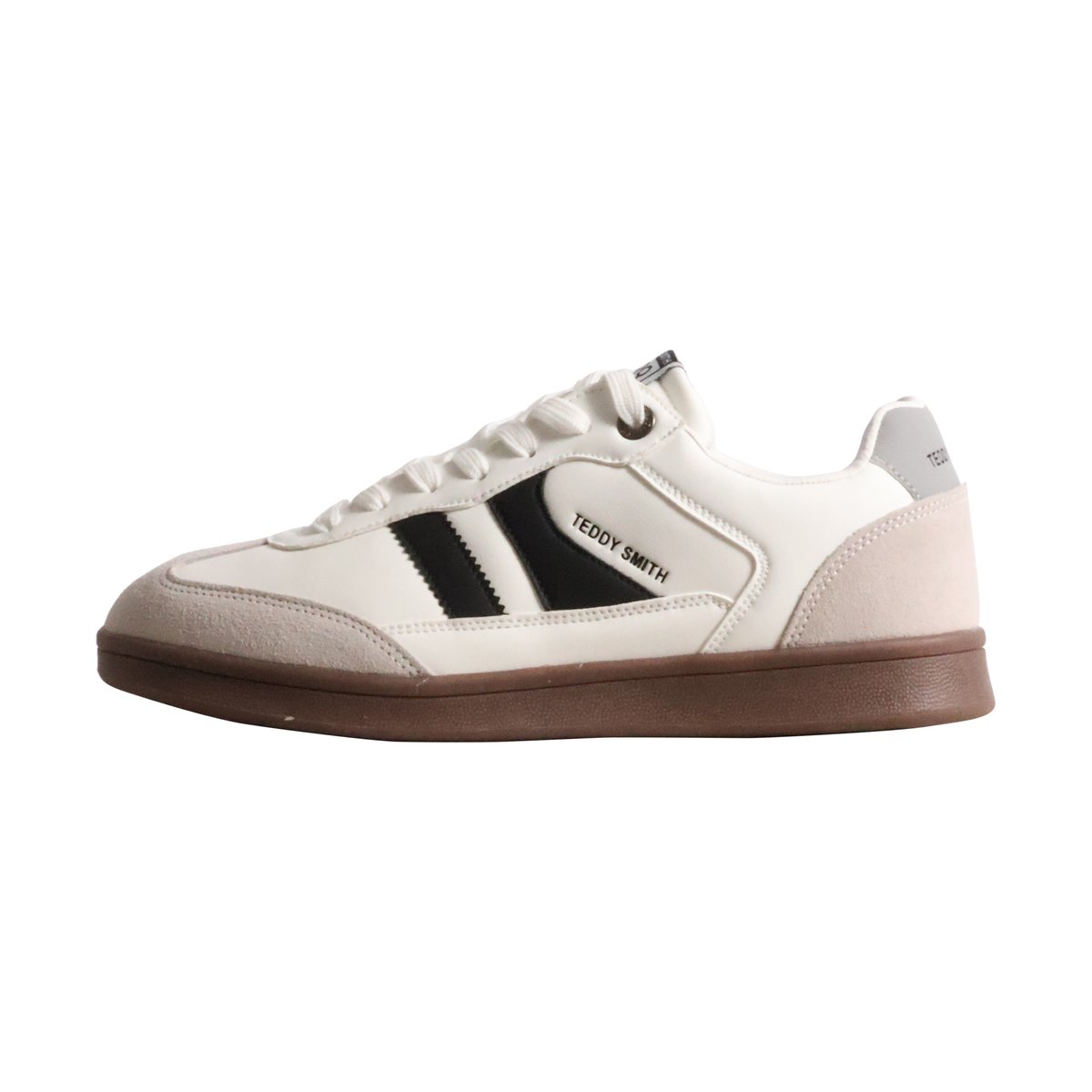 Basket Cuir Teddy Smith blanc, TEDDY SMITH