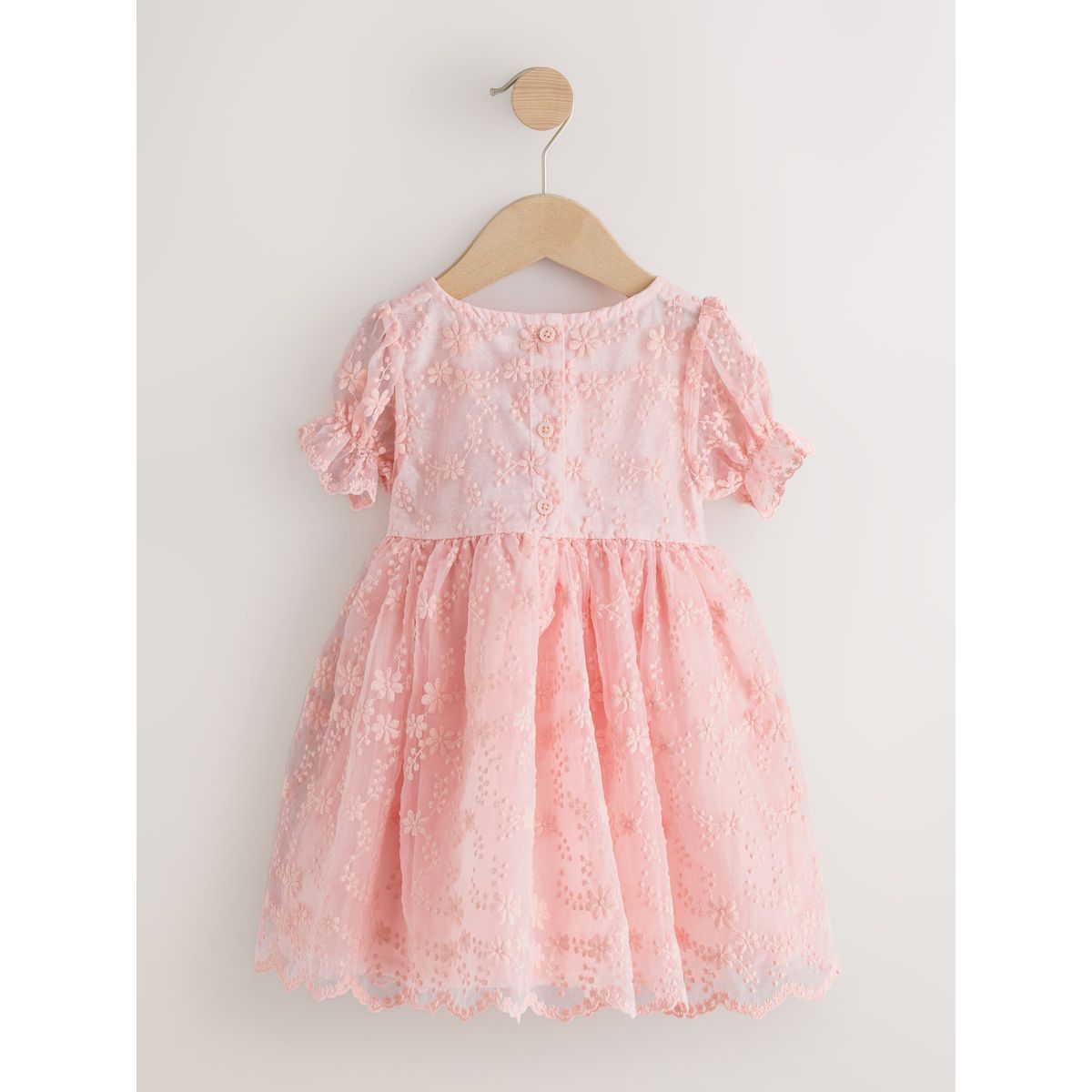 Robe de bal brodée rose pastel, NEXT