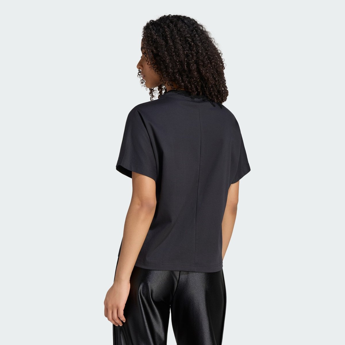 T-Shirt Ample Soft Lux T-Shirt Ample Soft Lux black, ADIDAS SPORTSWEAR