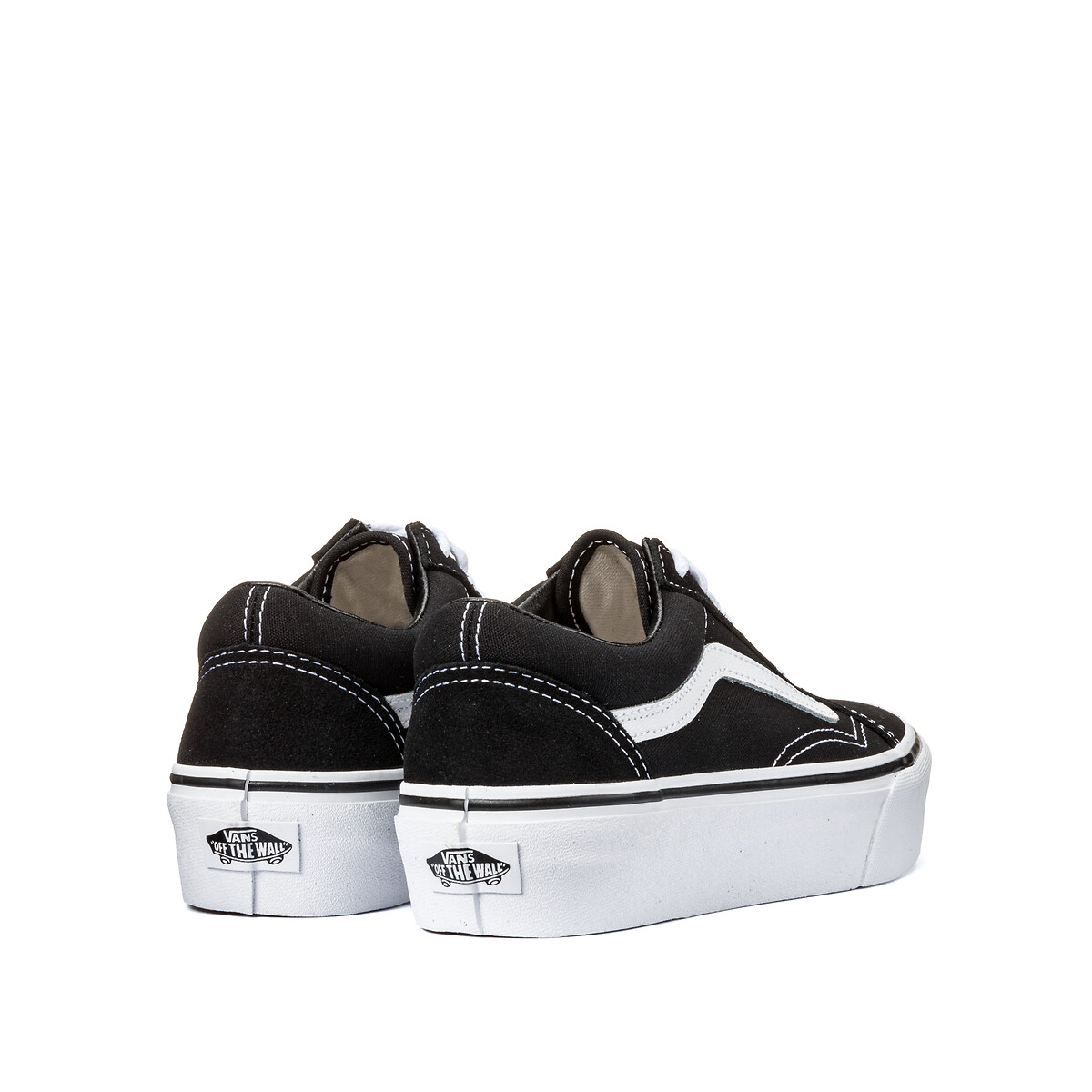 Sapatilhas UA Old Skool Platform preto/branco, VANS