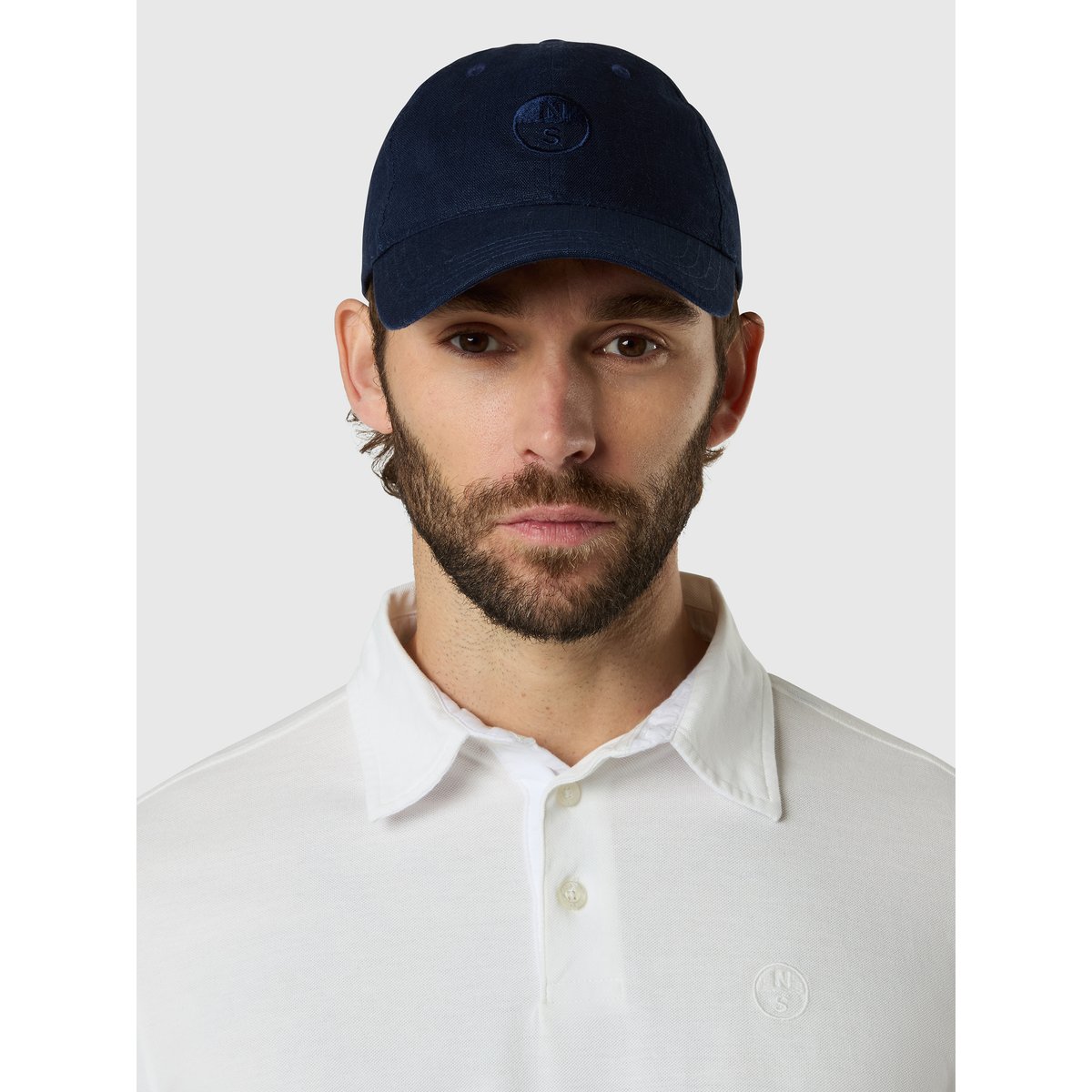 Casquette de baseball en lin académie navale, NORTH SAILS