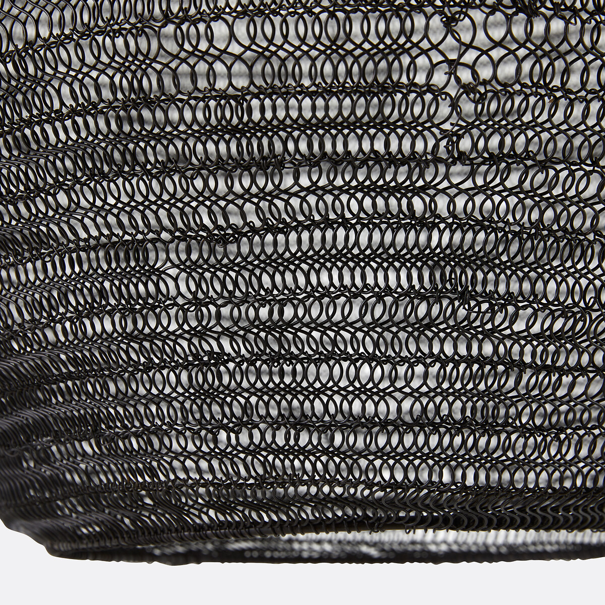 Suspension maille métal fer Ø54 cm, Mita noir, LA REDOUTE INTERIEURS