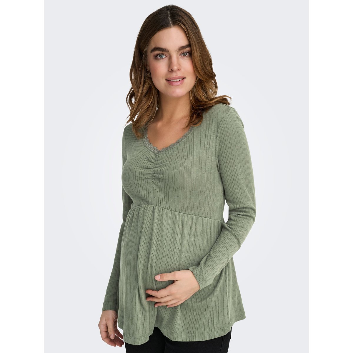 Blouse agave green, ONLY