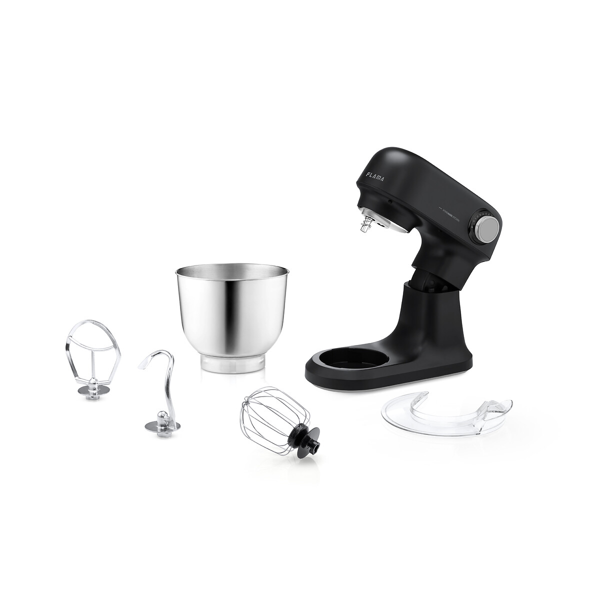 Robot de Cozinha com Taça 5L 1500W Preta 1464FL, FLAMA preto , FLAMA