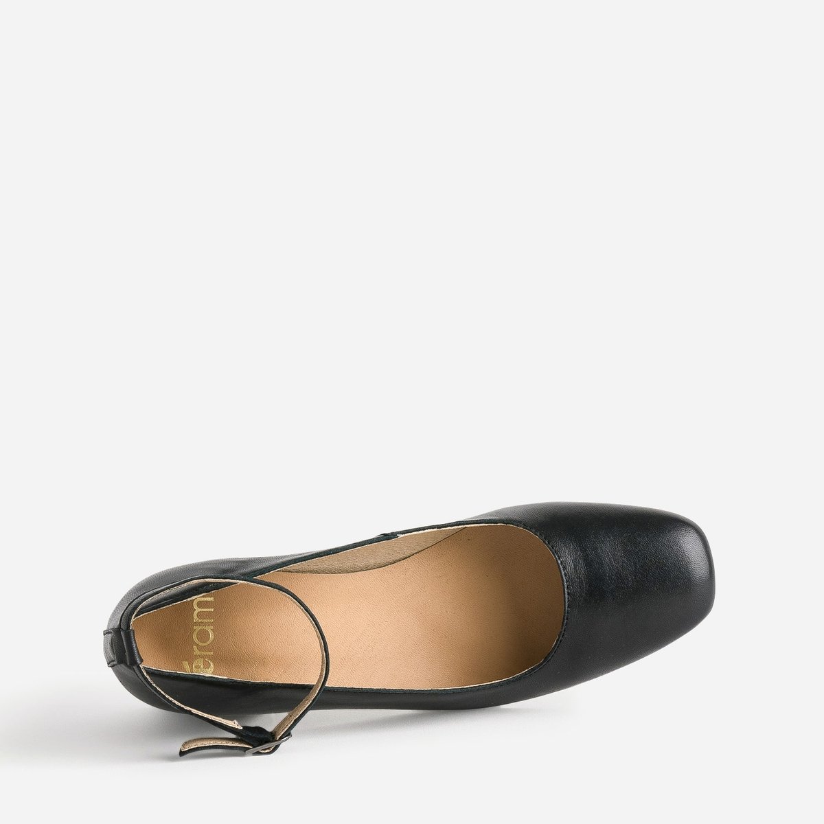 Escarpin en cuir BERLIN noir, ERAM
