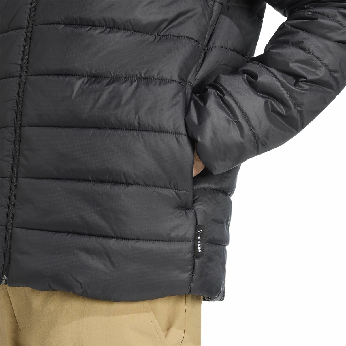 Doudoune à capuche Terrex noir, adidas Performance