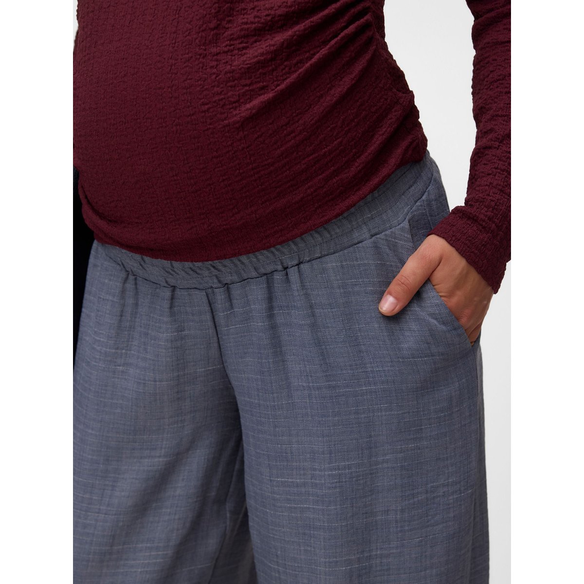 Pantalon grise - perfect grey, MAMA LICIOUS