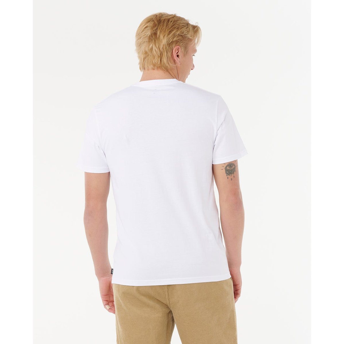 T-shirt à manches courtes FILTER blanc, RIP CURL