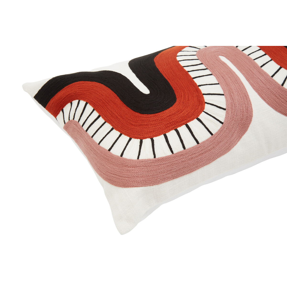 Abstract Design Multi Colour Filled Cushion 50x30cm multi-coloured, ÉDITÉ