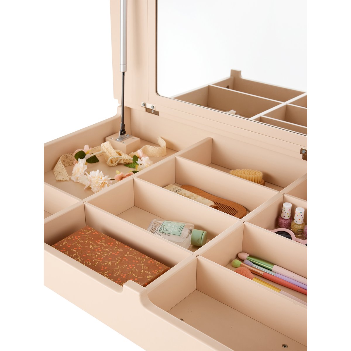 Bureau-coiffeuse enfant BLUSH rose pâle, VERTBAUDET