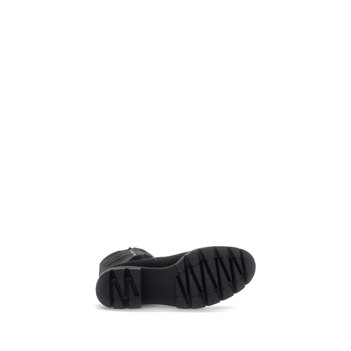 Bottes en textile à talon décroché noir velours, GABOR