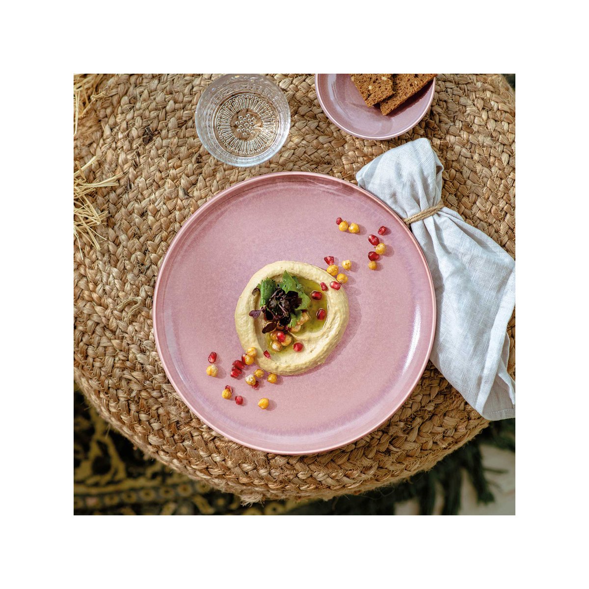Assiette PERLEMOR rose pâle, LIKE. BY VILLEROY & BOCH