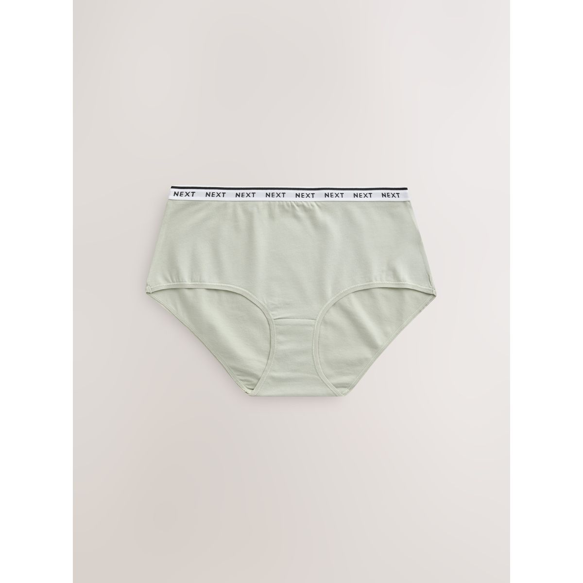 Culotte en coton à logo, lot de 10 vert, NEXT