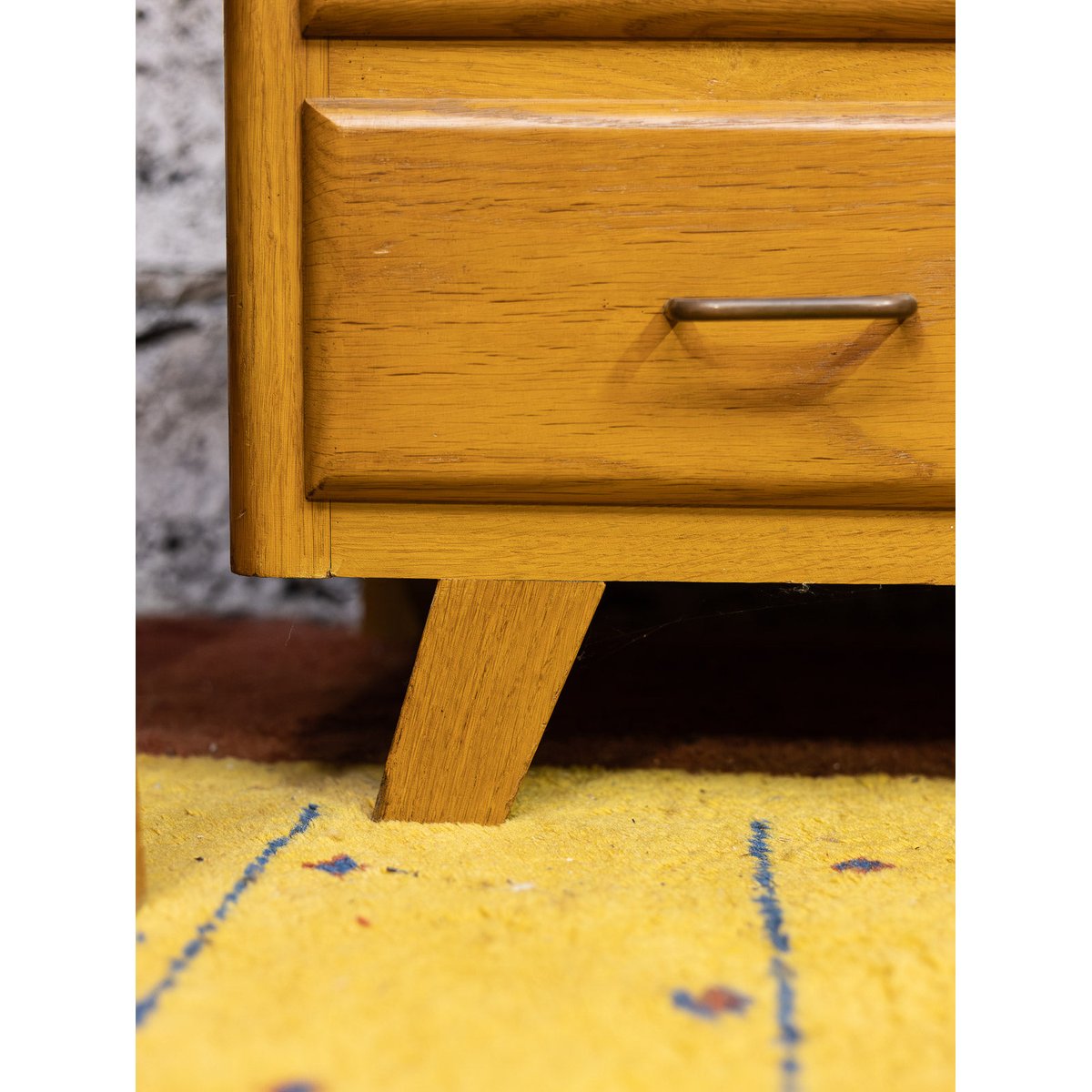 Commode contemporaine Olga N°1132 - Bon état argenté, DEBONGOUT