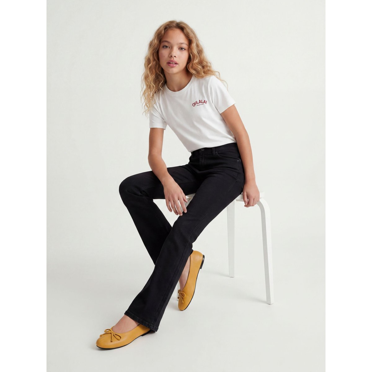 Jean Slim black denim 1, JJXX