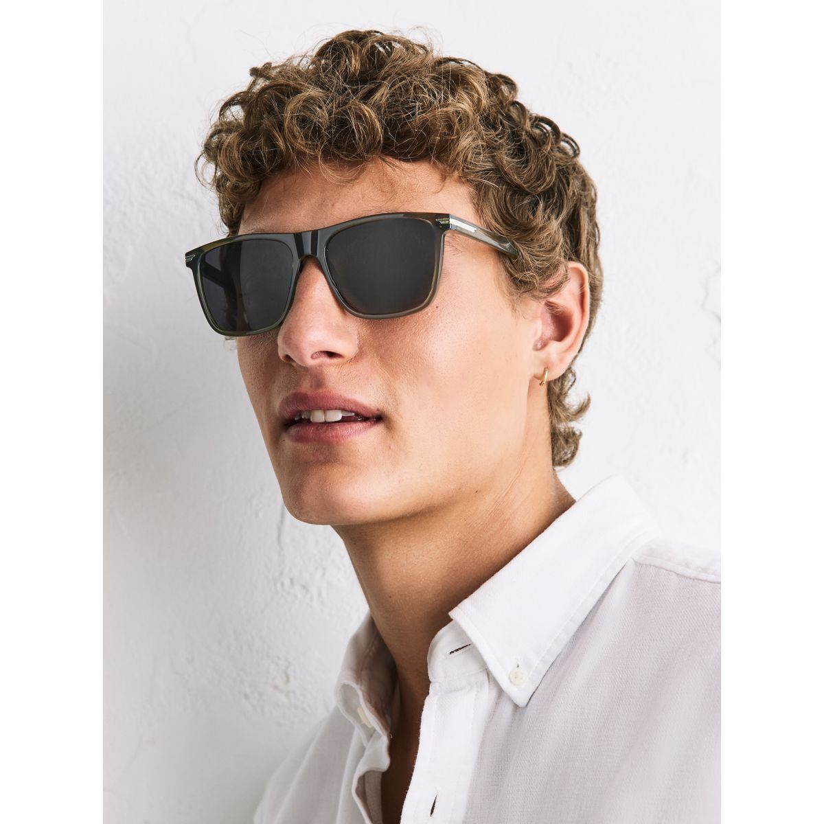 Lunettes de soleil style preppy, lot 2 noir/vert, NEXT